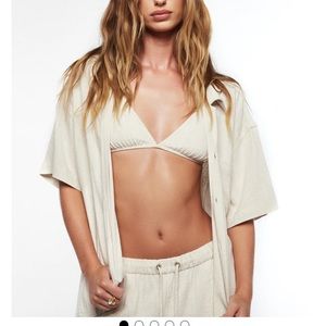 Thirty Years Air Linen Bralette